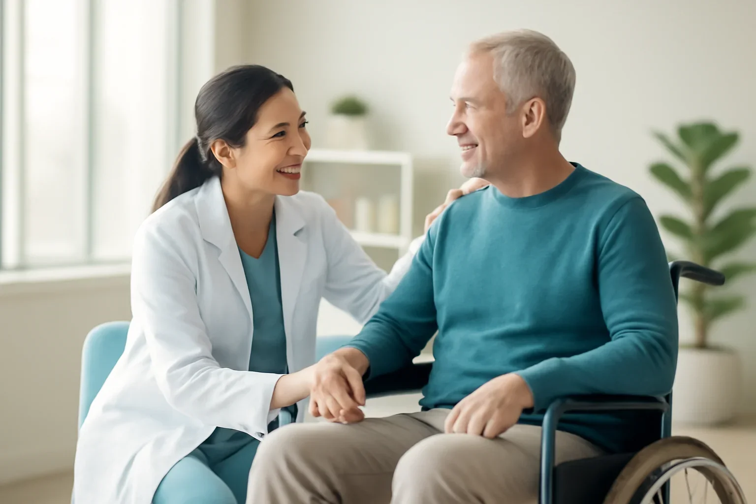Healthcare website hero visual for Accessibility