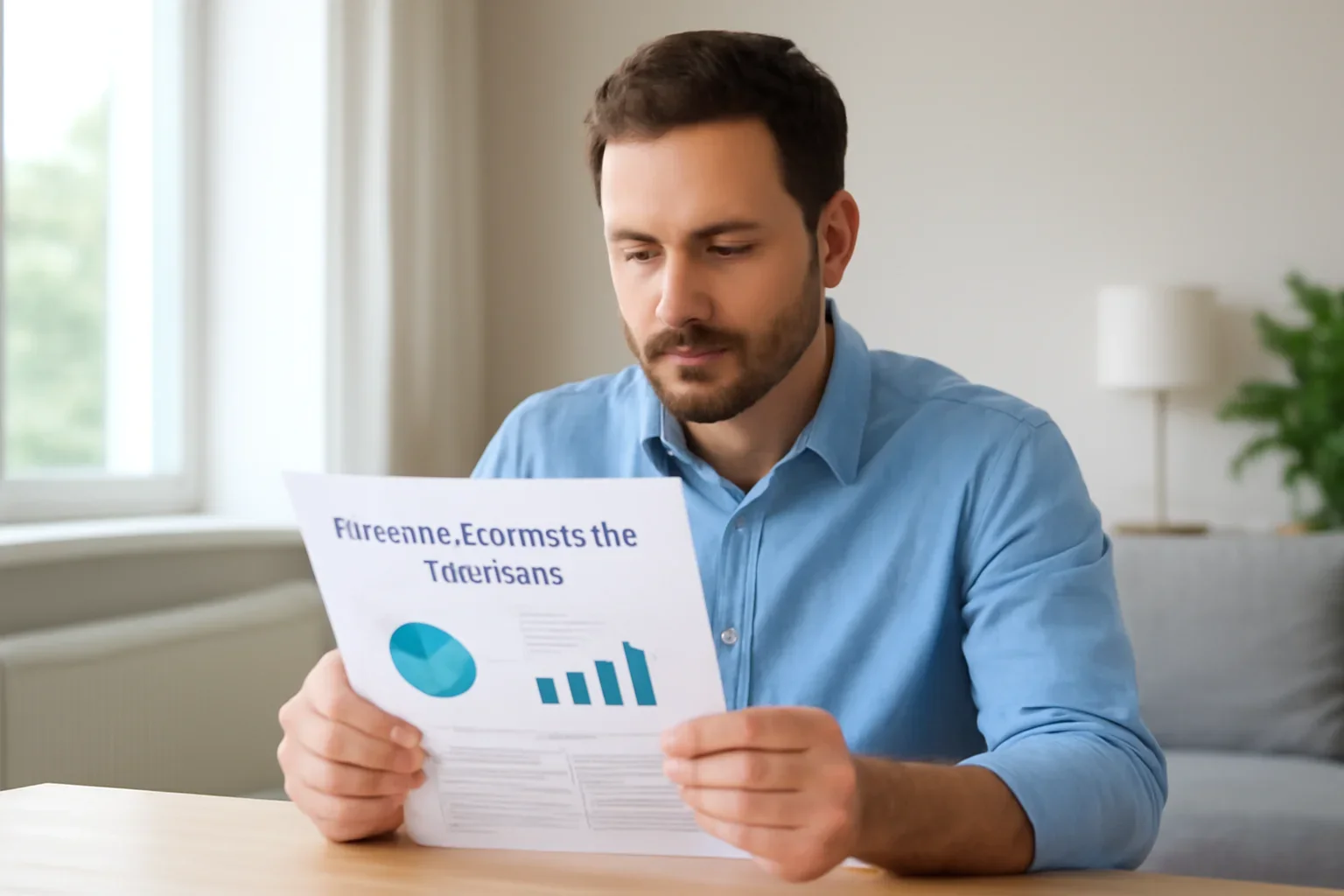 Person reviewing a pharmacogenetic testing report at home in Canada