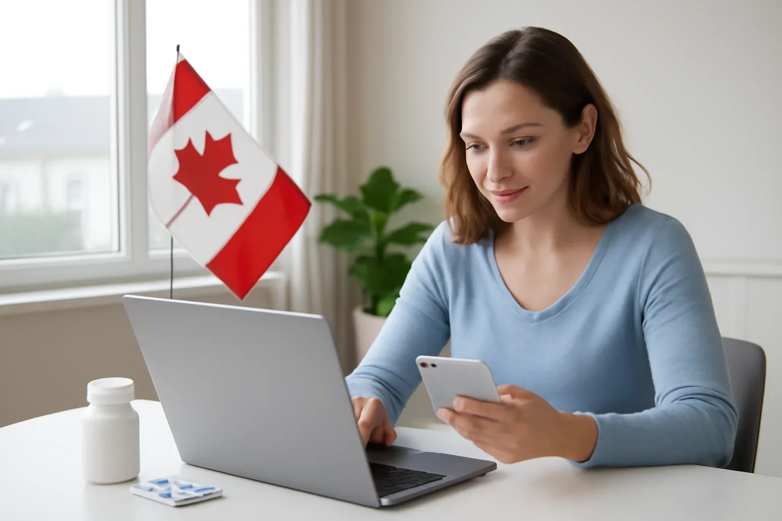 Online pharmacogenetic testing visual for residents in Canada / French