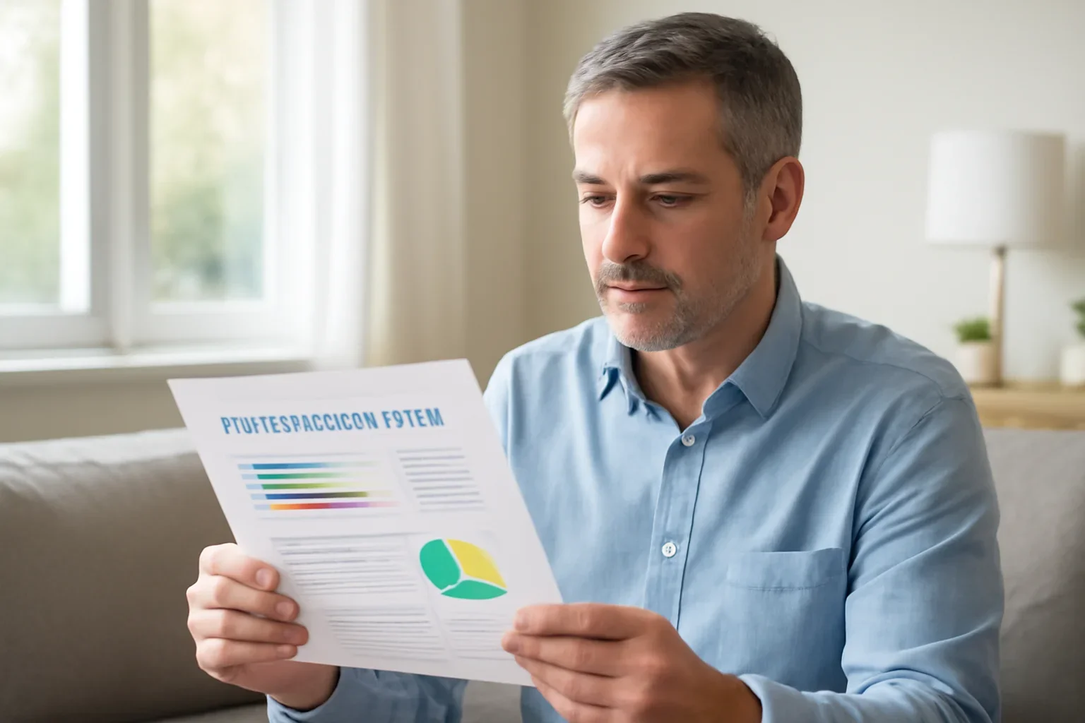 Person reviewing an at-home genetic testing report in Canada