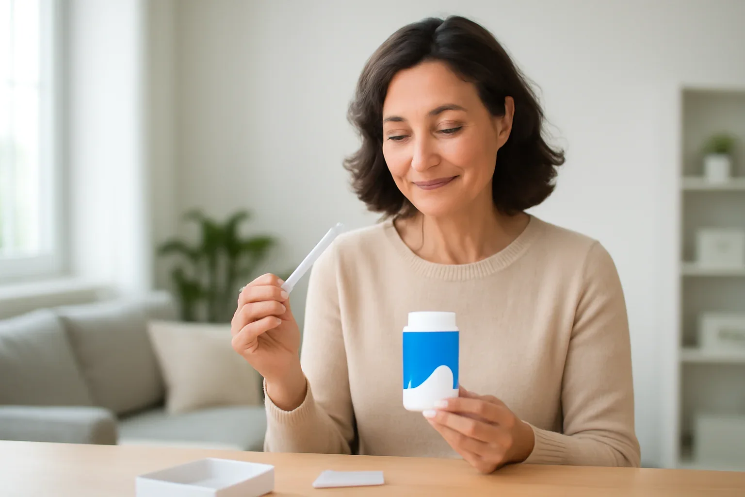At-home microbiome testing visual for residents in Laval