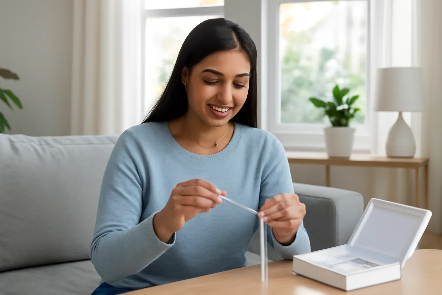 At-home microbiome testing visual for residents in Mississauga