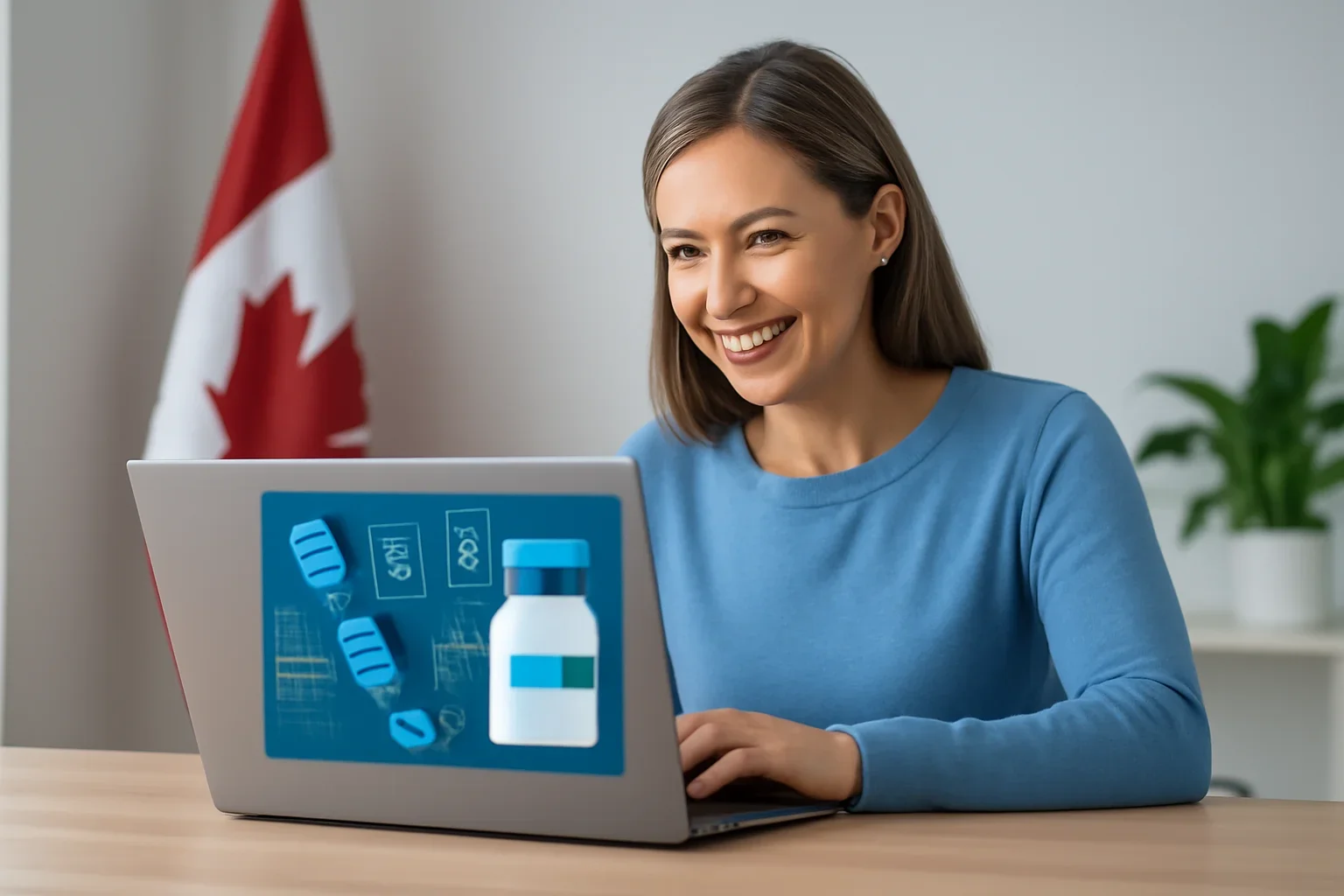 Online pharmacogenetic testing visual for residents in Alberta