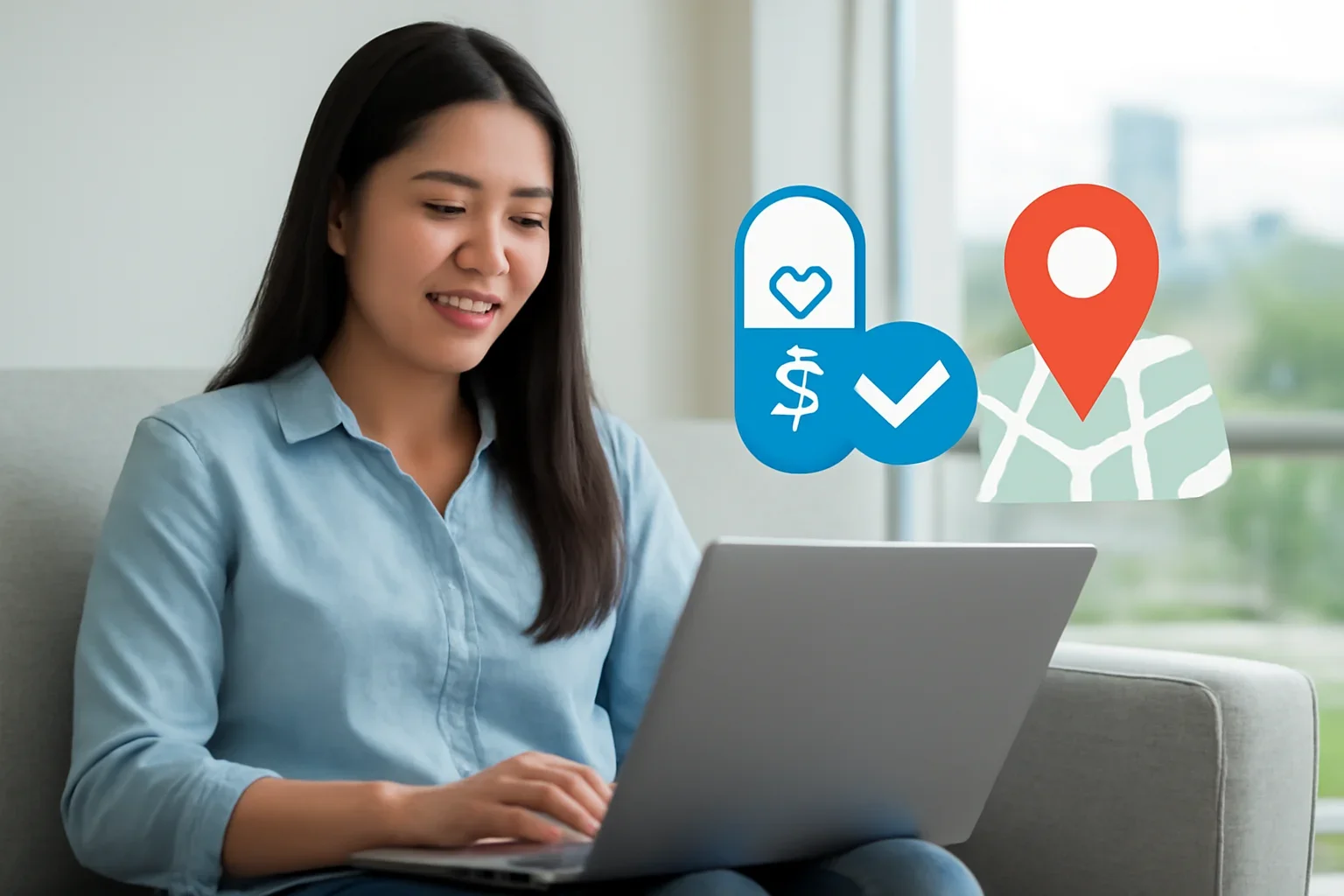 Online pharmacogenetic testing visual for residents in Burnaby