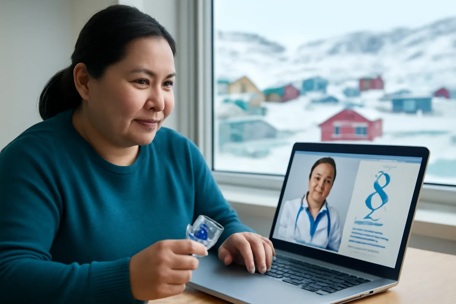 Online pharmacogenetic testing visual for residents in Iqaluit
