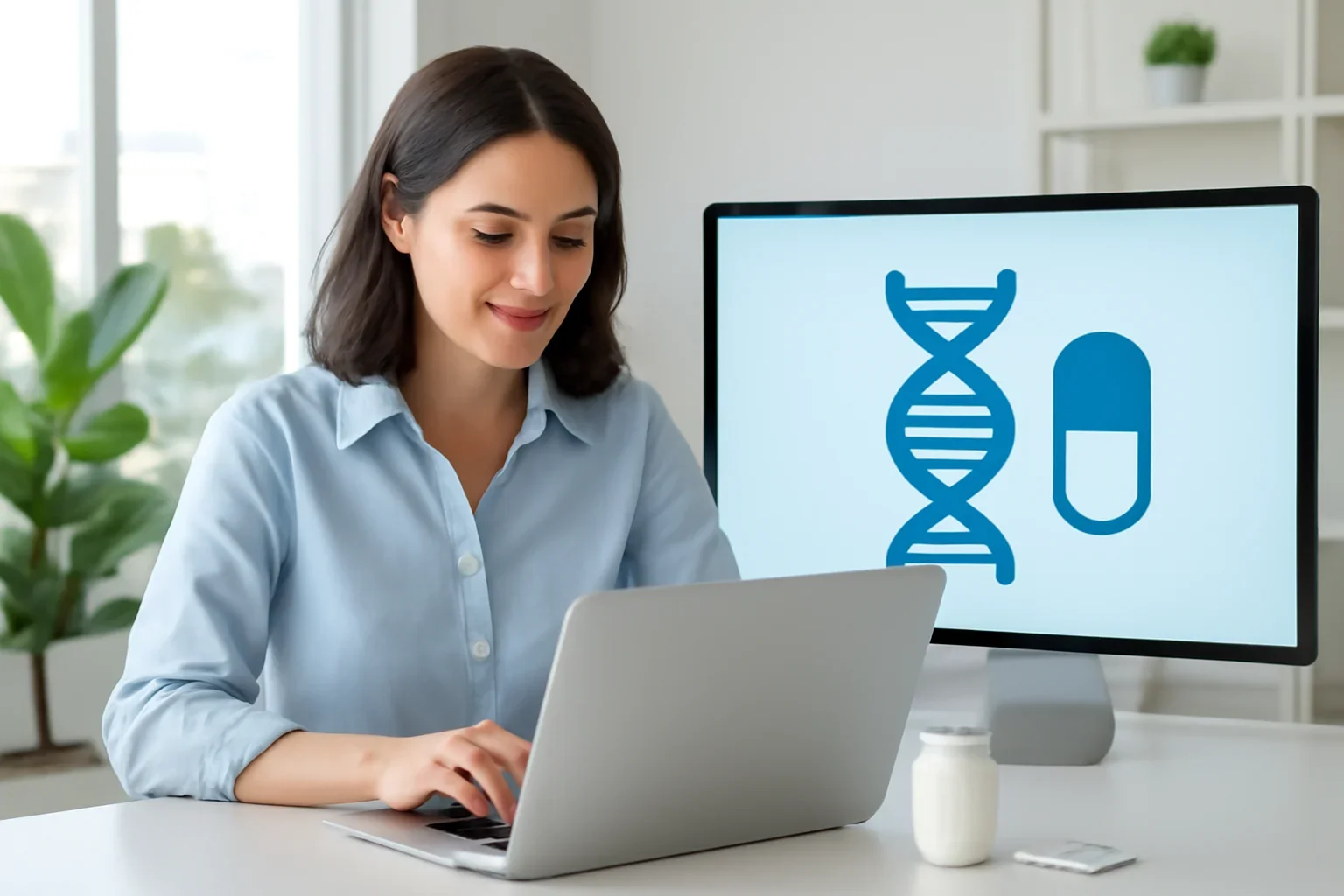 Online pharmacogenetic testing visual for residents in Laval