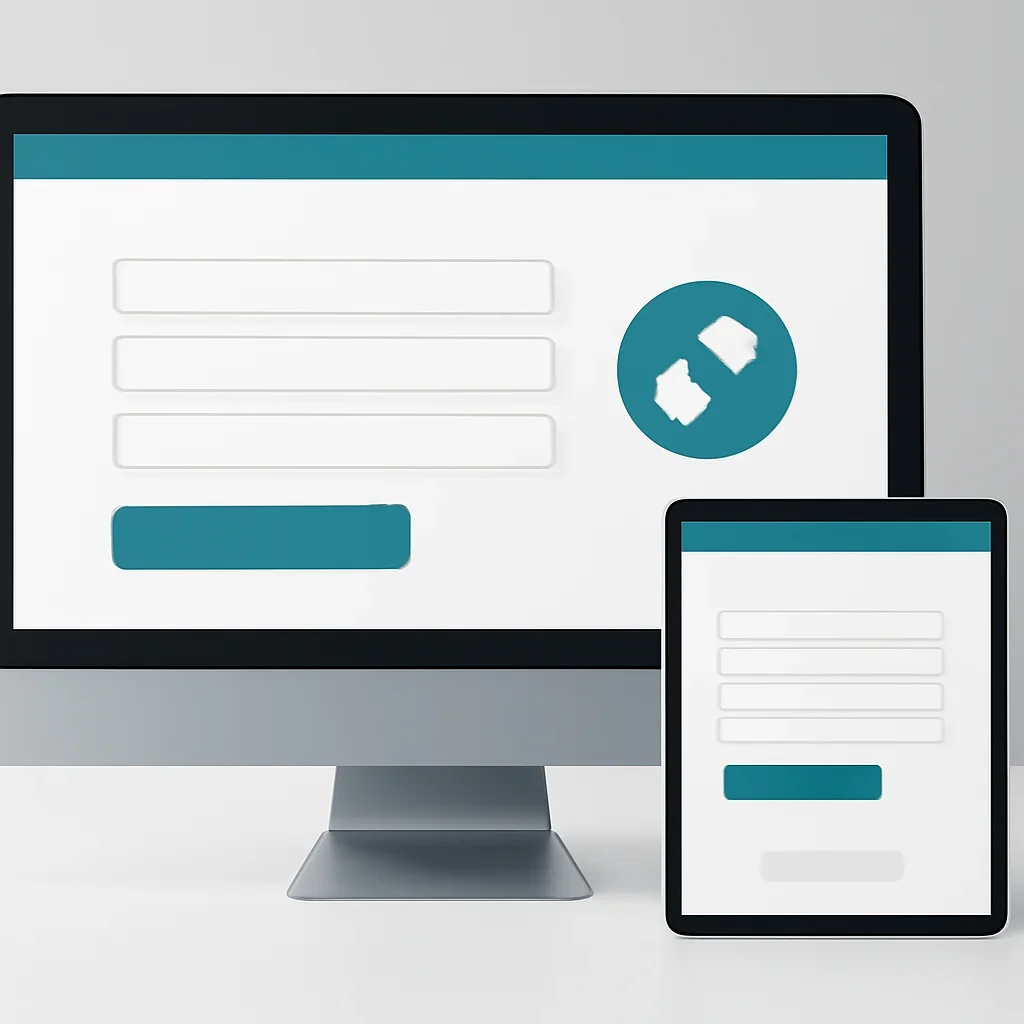Tablet screen showing an online pharmacogenetic testing order form