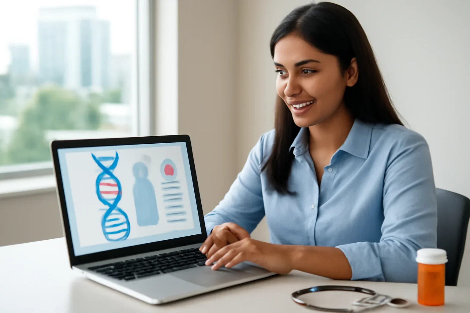 Online pharmacogenetic testing visual for residents in Mississauga