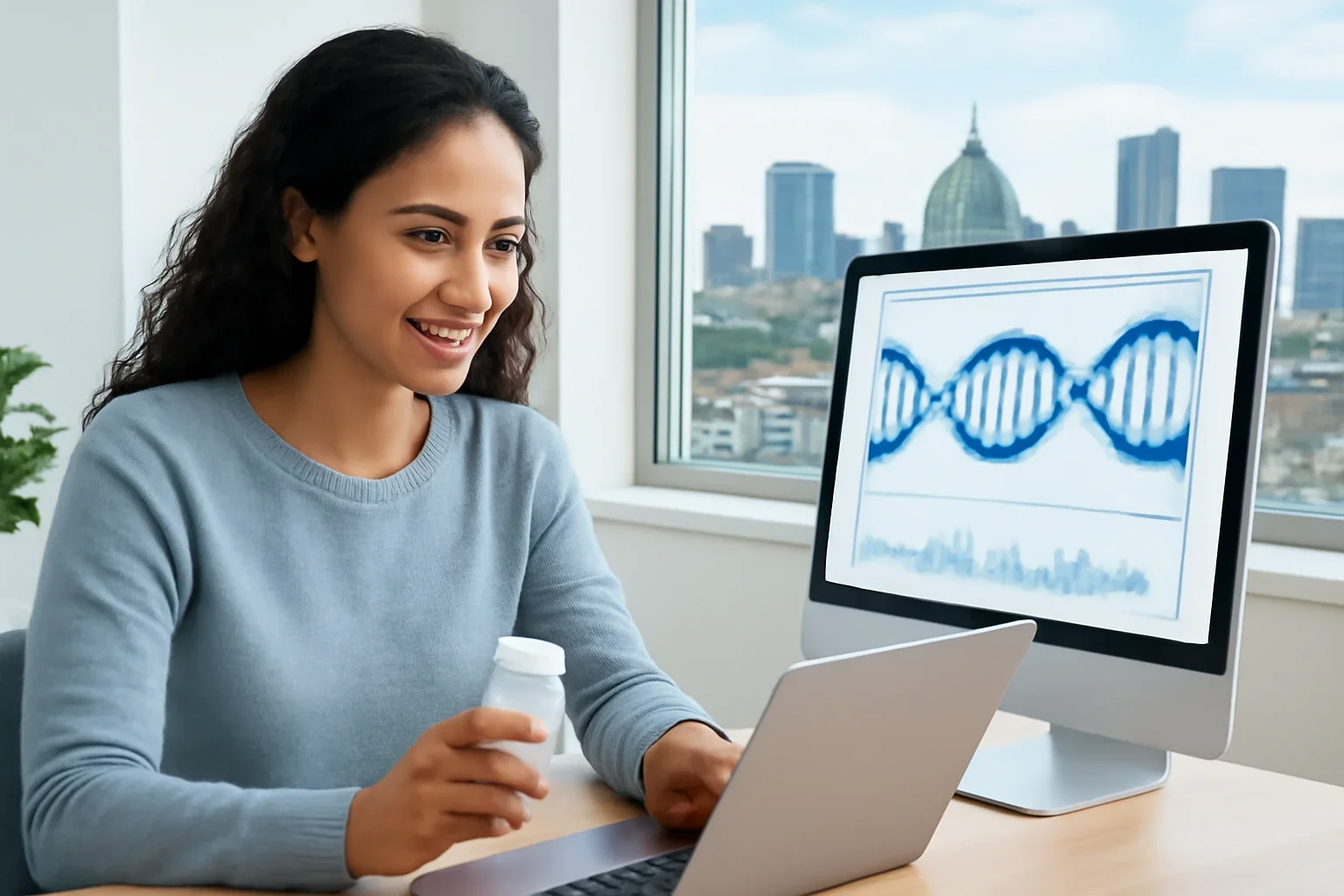 Online pharmacogenetic testing visual for residents in Montreal