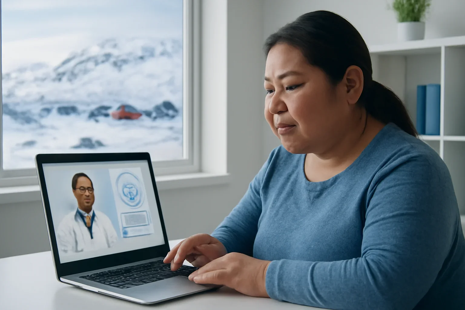 Online pharmacogenetic testing visual for residents in Nunavut