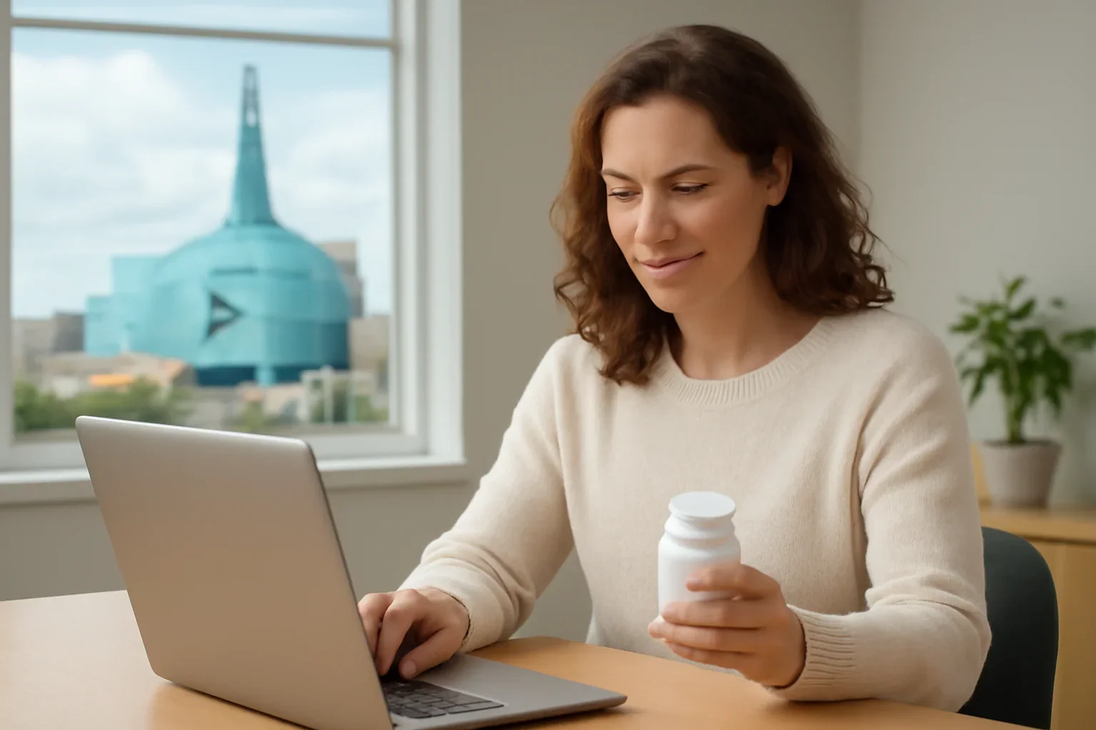 Online pharmacogenetic testing visual for residents in Winnipeg