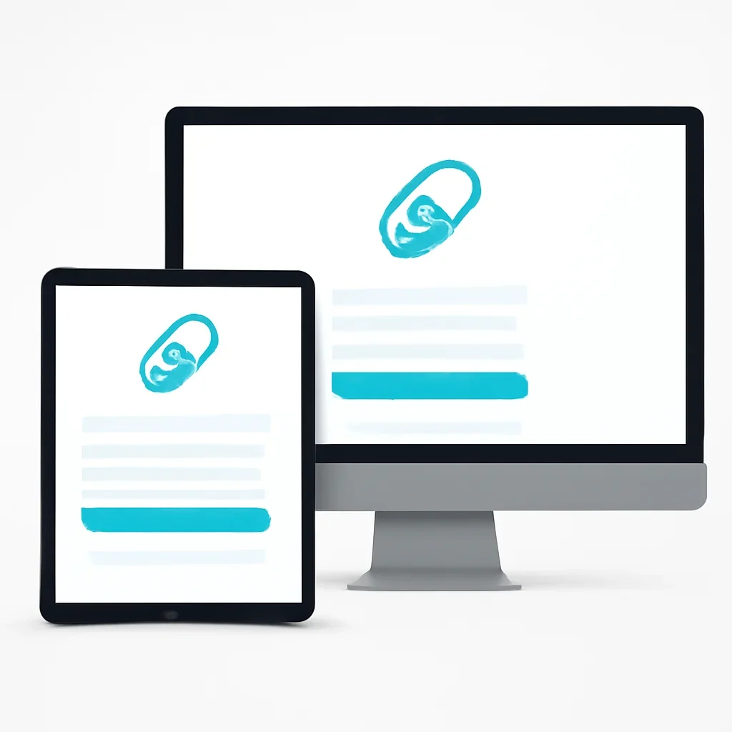 Tablet screen showing an online pharmacogenetic testing order form