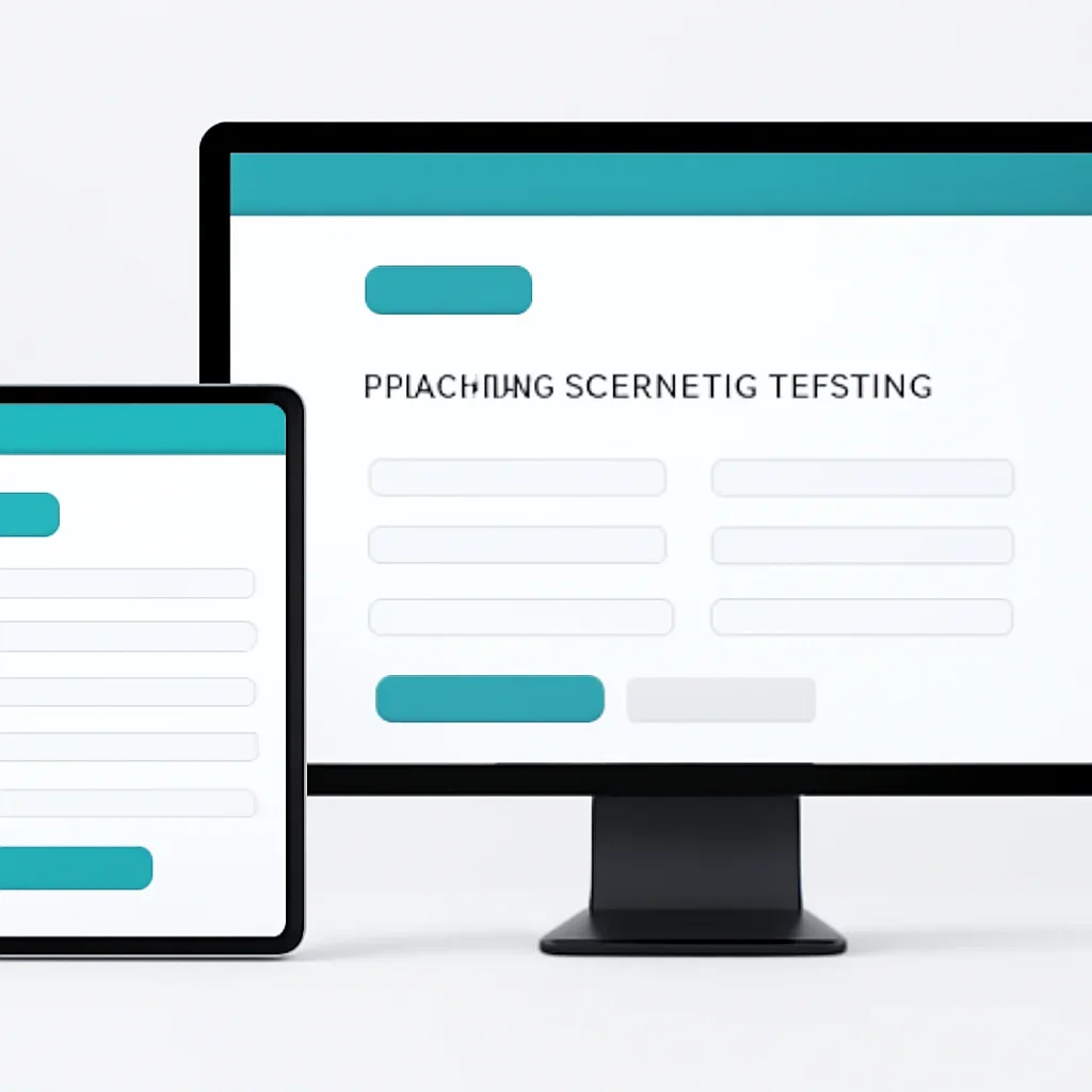 Tablet screen showing an online pharmacogenetic testing order form