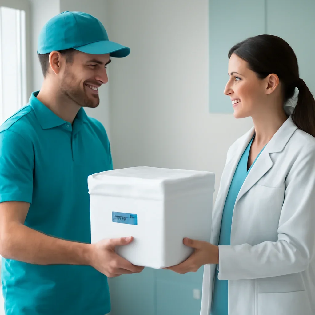 Supporting editorial image for Shipping and sample return